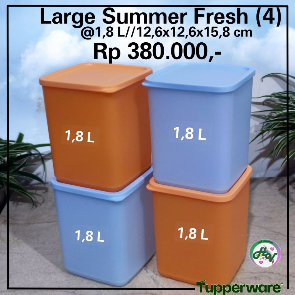 Tupperware Large Summer Fresh
