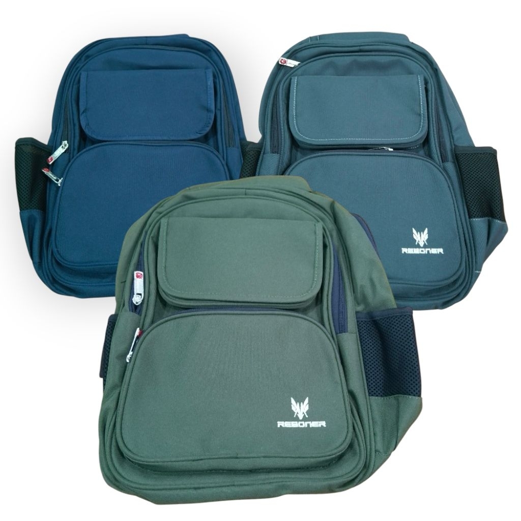 Tas Ransel REBONER bahan cordura / Tas Dewasa unisex laki perempuan REBONER SMA