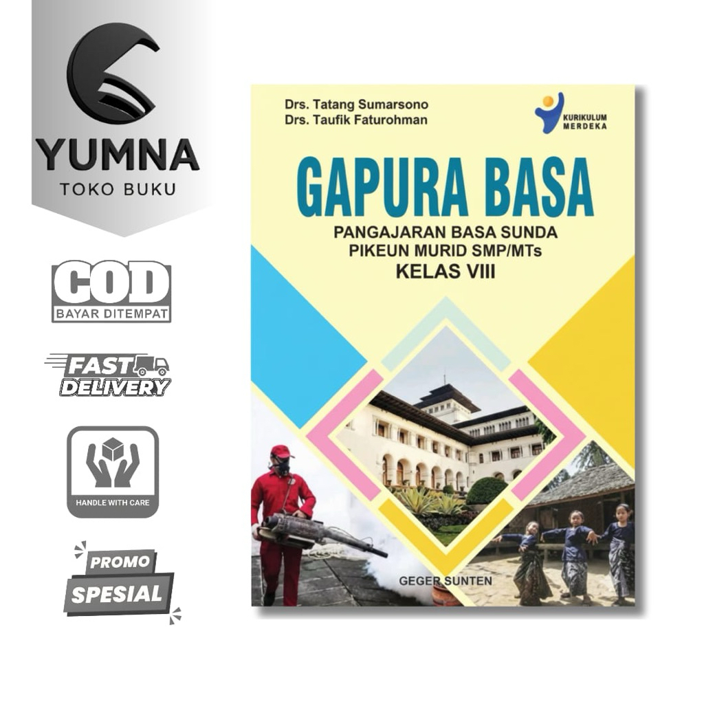 Kurikulum Merdeka Buku Gapura Bahasa Sunda Smp/Mts Kelas 8
