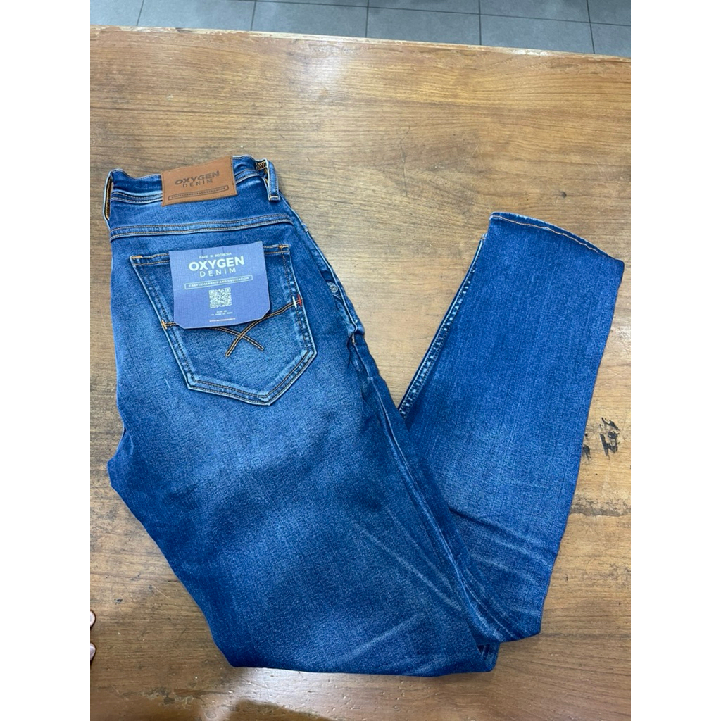 OXYGEN DENIM (702-2516) Celana Oxygen Skinny - Prime Core Seasonal