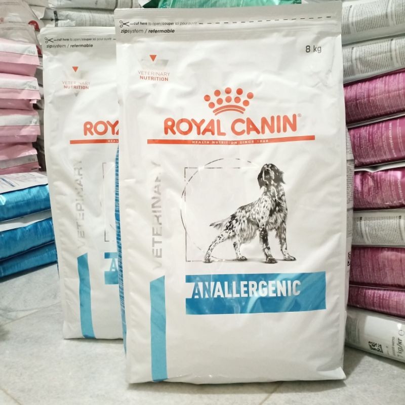 RC Dog Food Royal Canin Veterinary anallergenic Dog 7Kg | makanan royal canin
