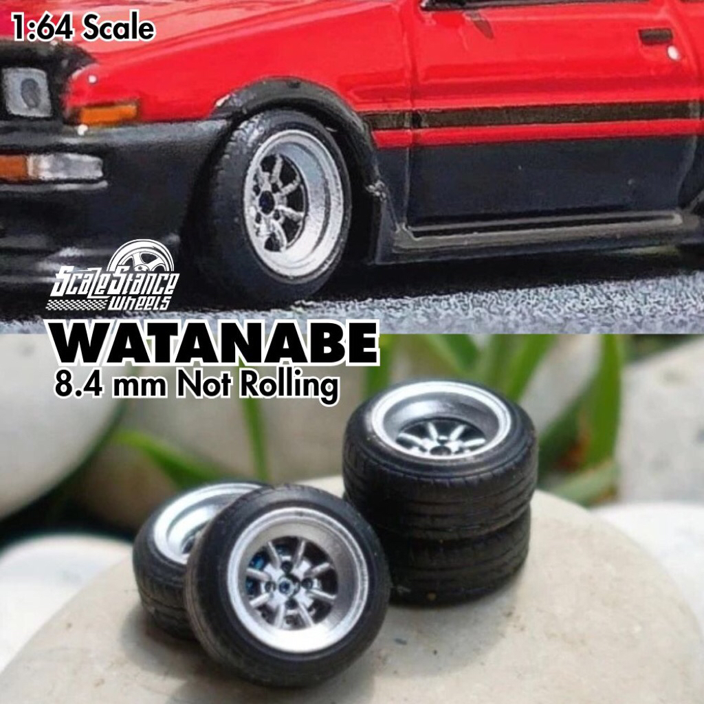 Velg Diecast Watanabe Scale Stance 8.4 mini scale 1:64