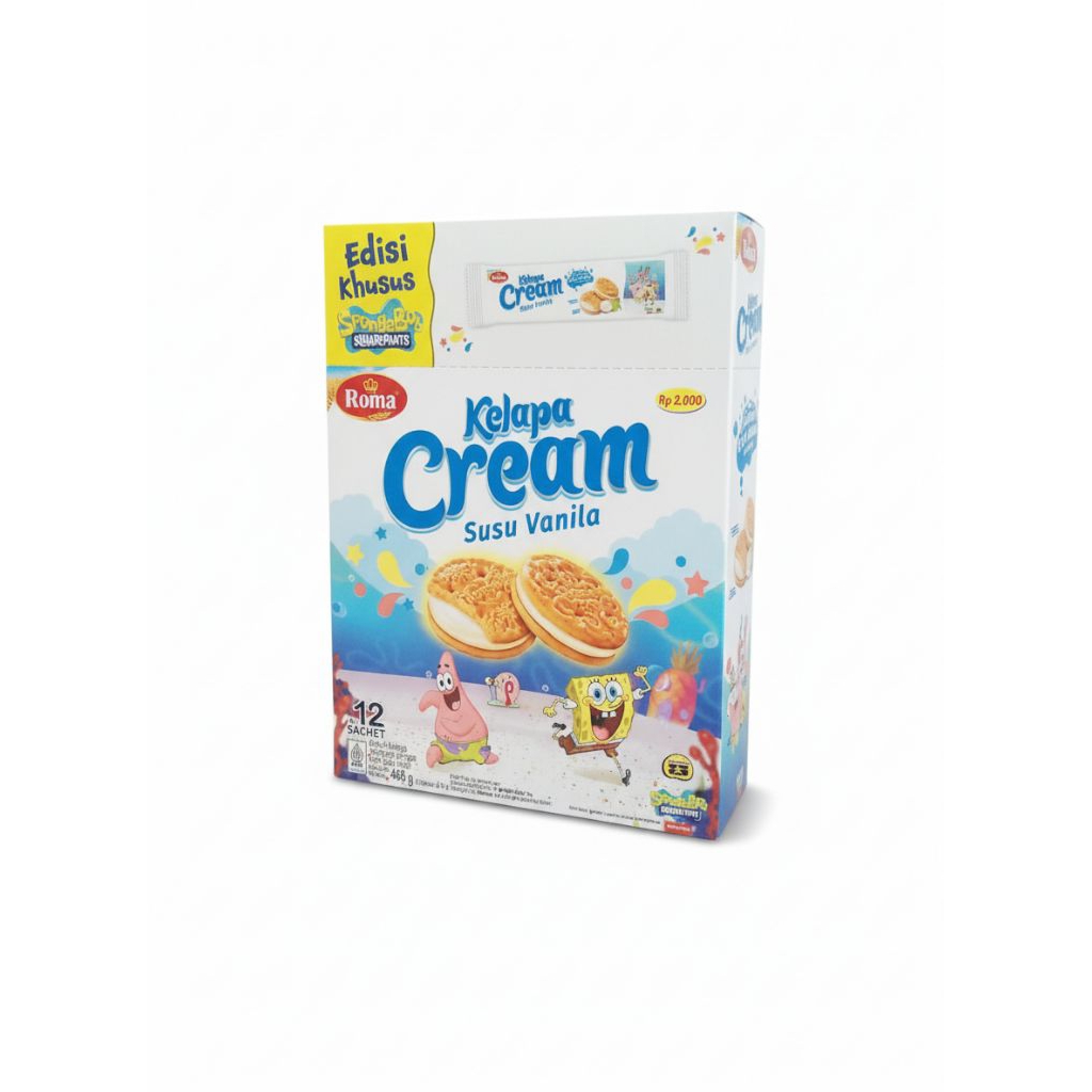 Roma Kelapa Cream Susu Vanila