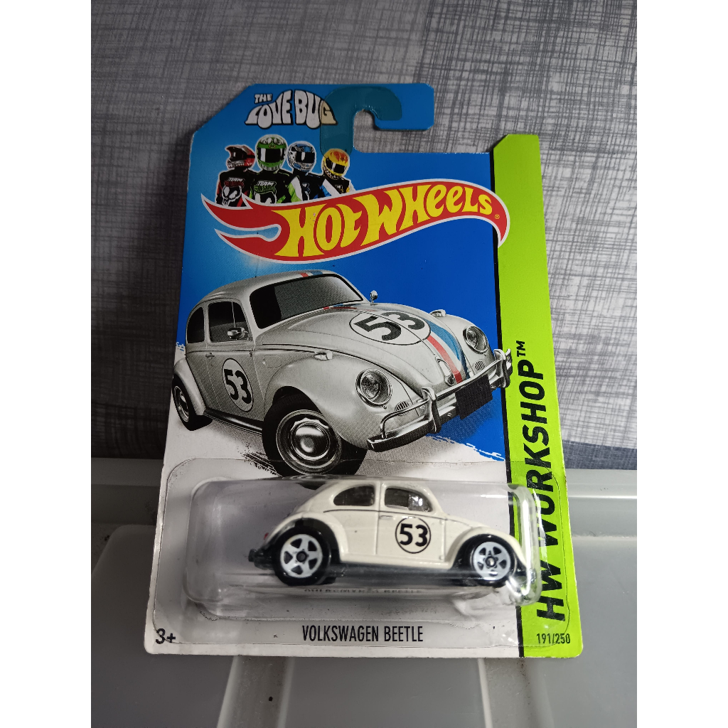 HOT WHEELS VOLKSWAGEN VW BEETLE HERBIE 53 FREE PROTECTOR