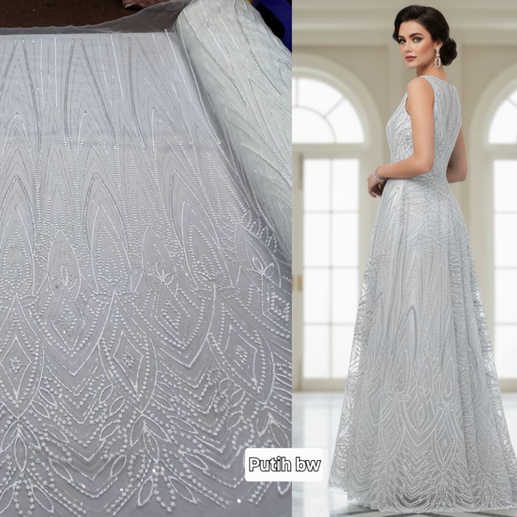 Kain bahan tile payet spaingle elishab / Kain tile payet spaingle elishab korea