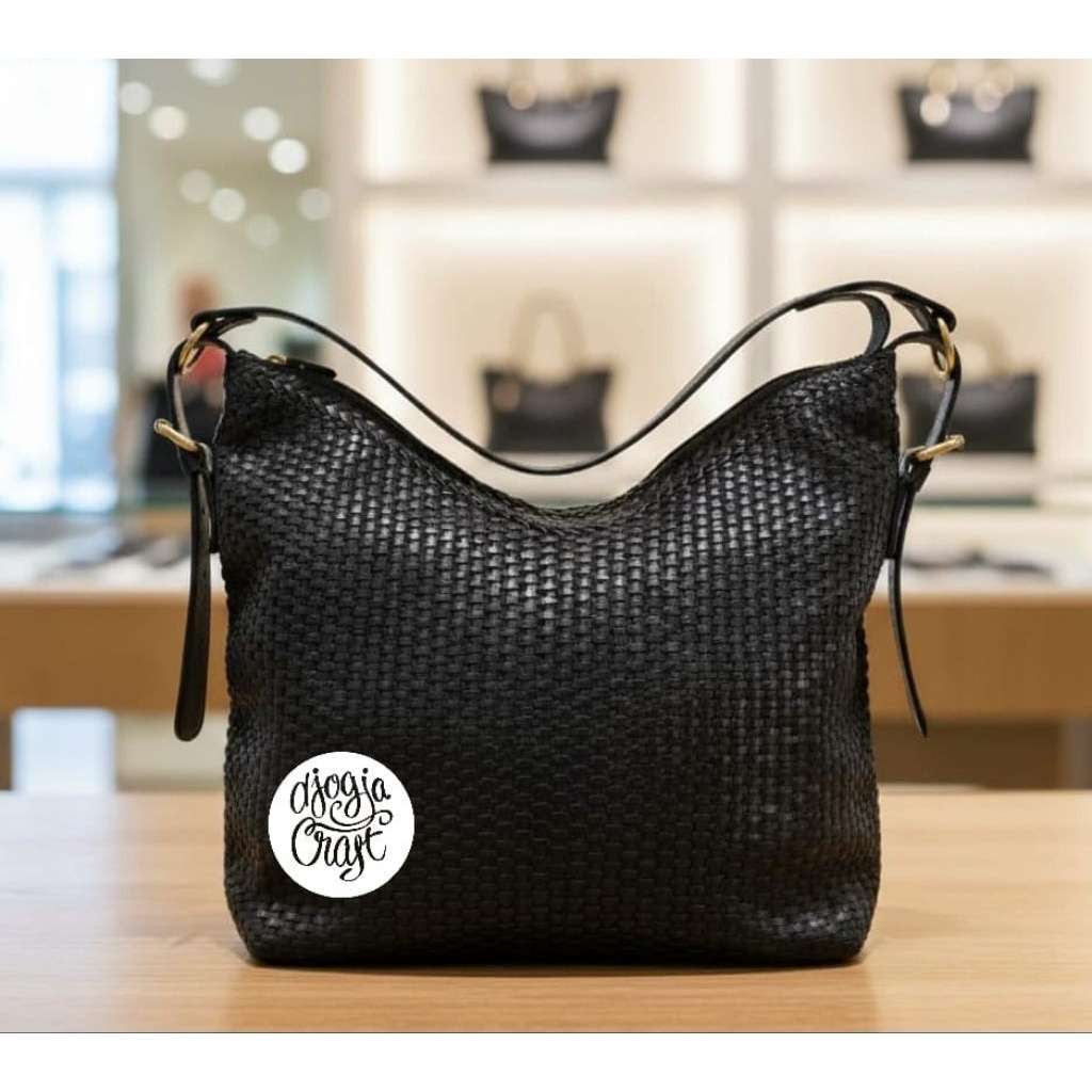 Tas Kulit Khaosan Anyam Tikar