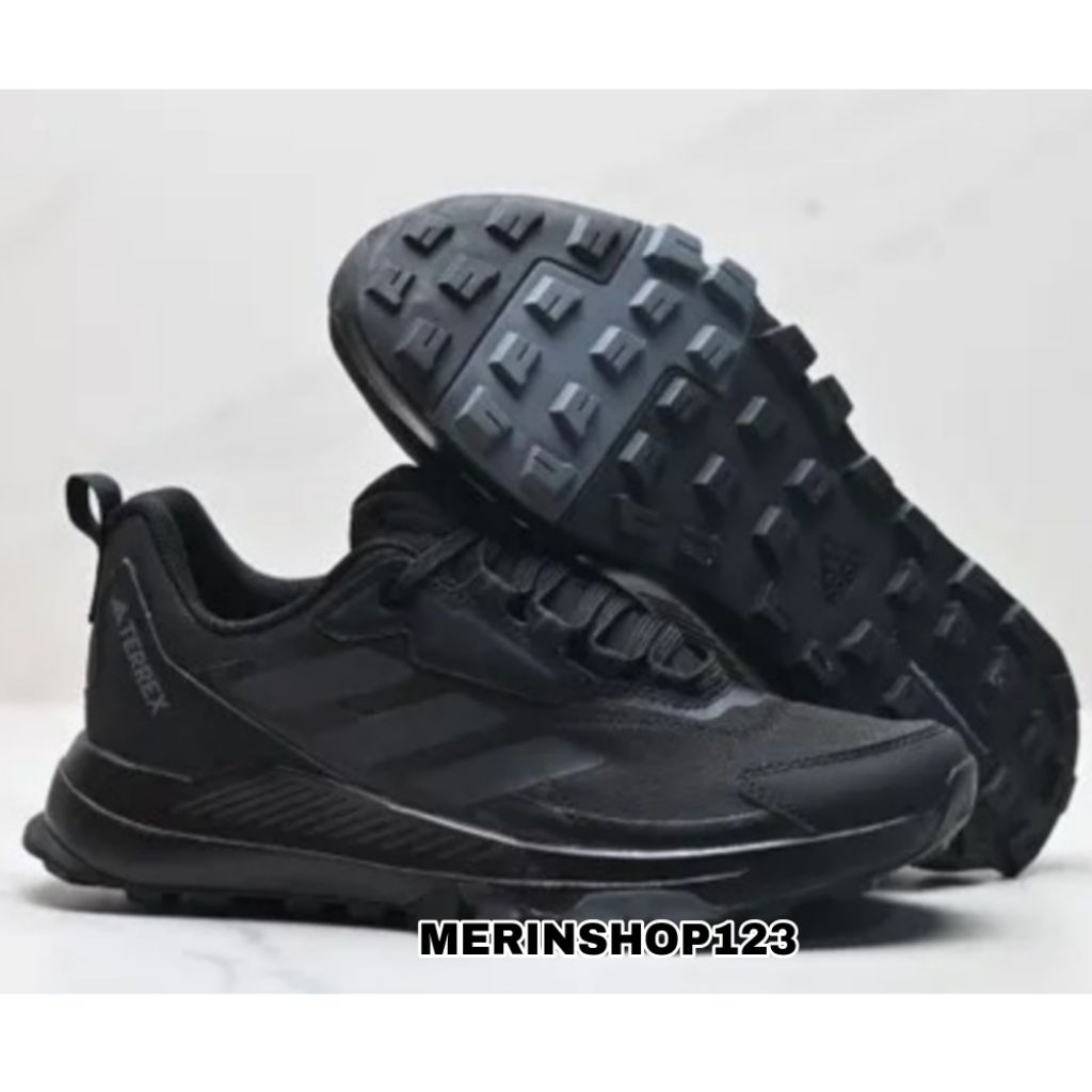 ( MERINSHOP123 ) SEPATU TERREX ANYLANDER BLACK GREY