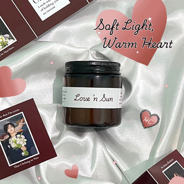 HC Non-Toxic Scented Candle by Ciandle Works | 100gr | NCT Haechan Inspired Kpop Candle