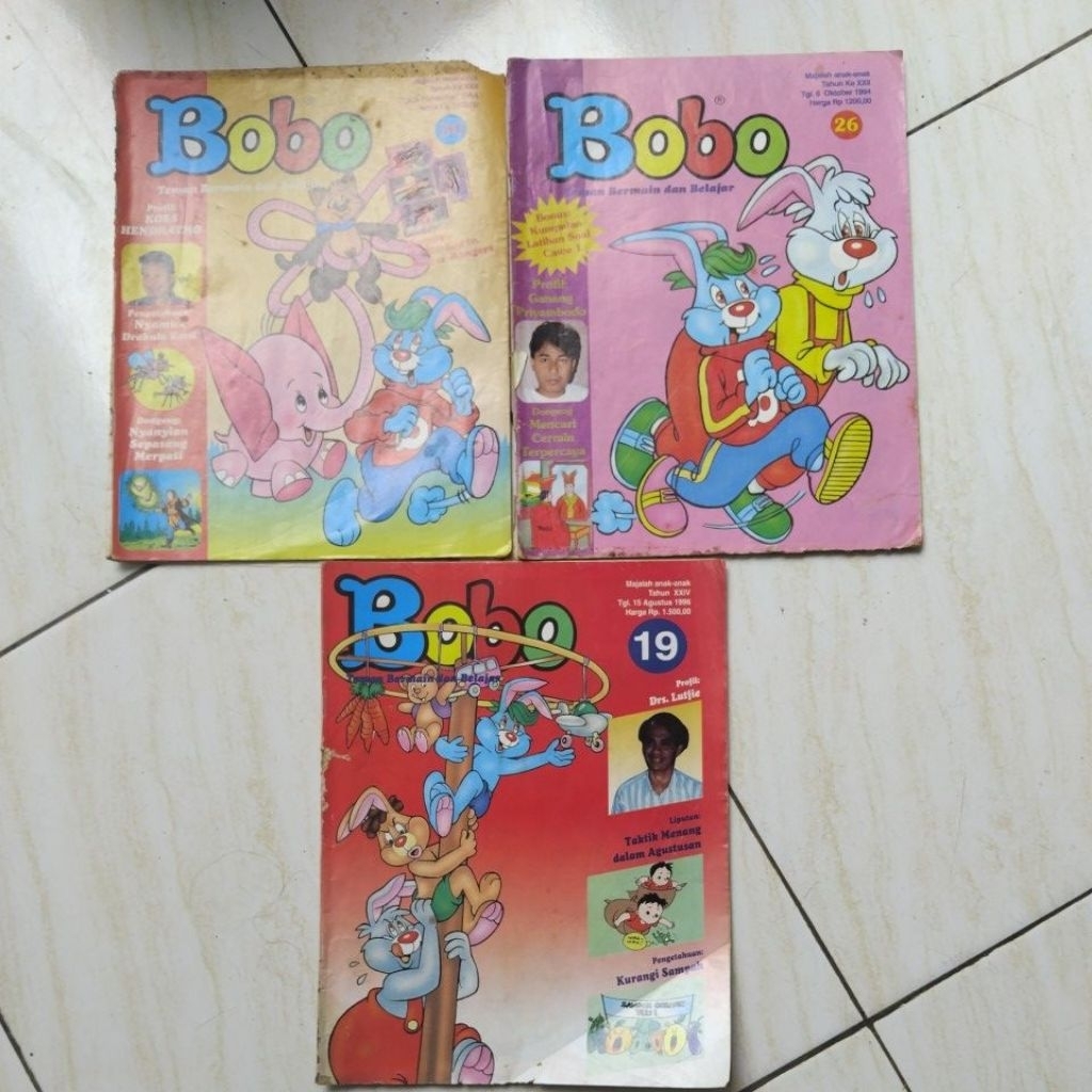 KOMIK MAJALAH BOBO JADUL VINTAGE
