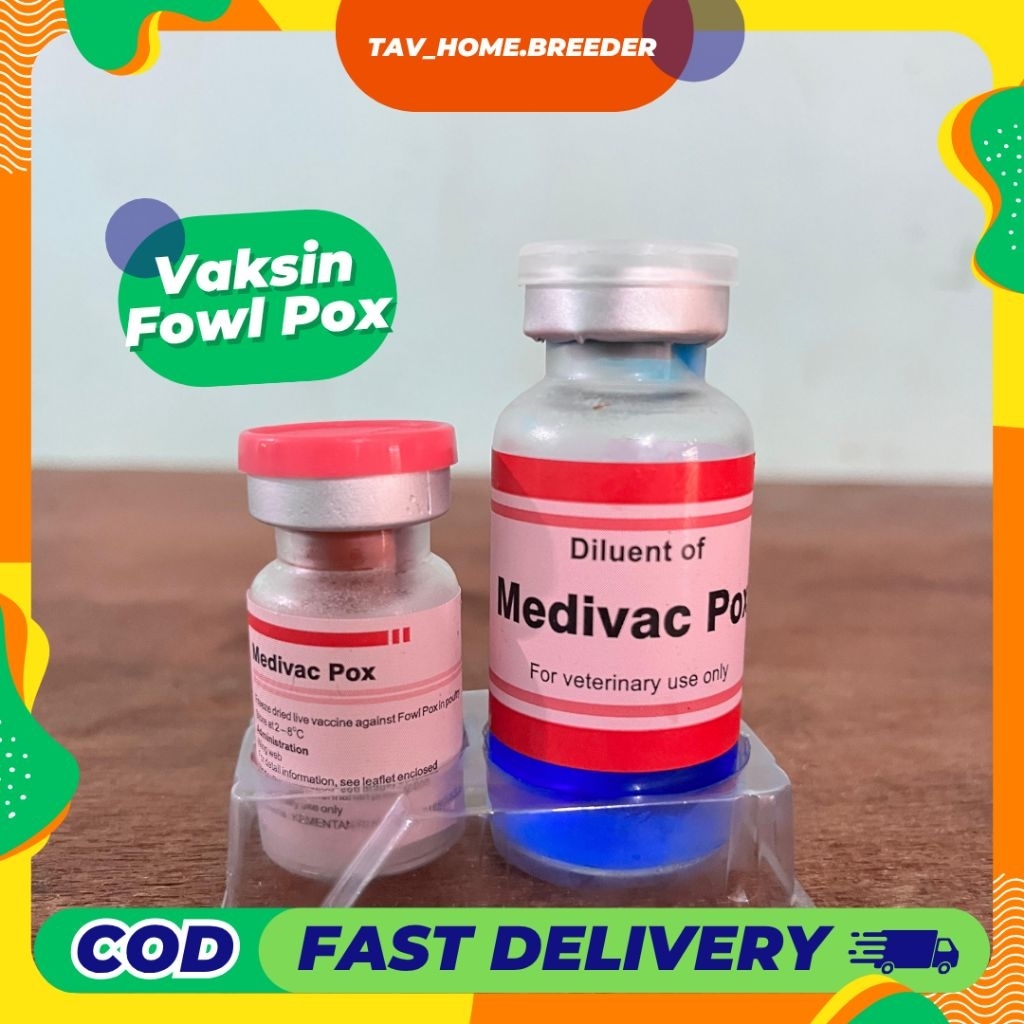 VAKSIN CACAR MEDIVAC POX DOSIS 1.000