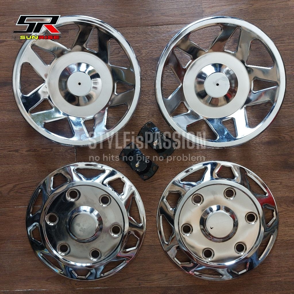 Dop Roda Ring 16 Mobil Bus Medium Isi 4 lengkap brecket