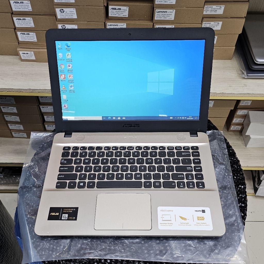 Laptop Leptop Asus X441B X441M RAM 4 Generasi baru SSD 128GB Siap pakai