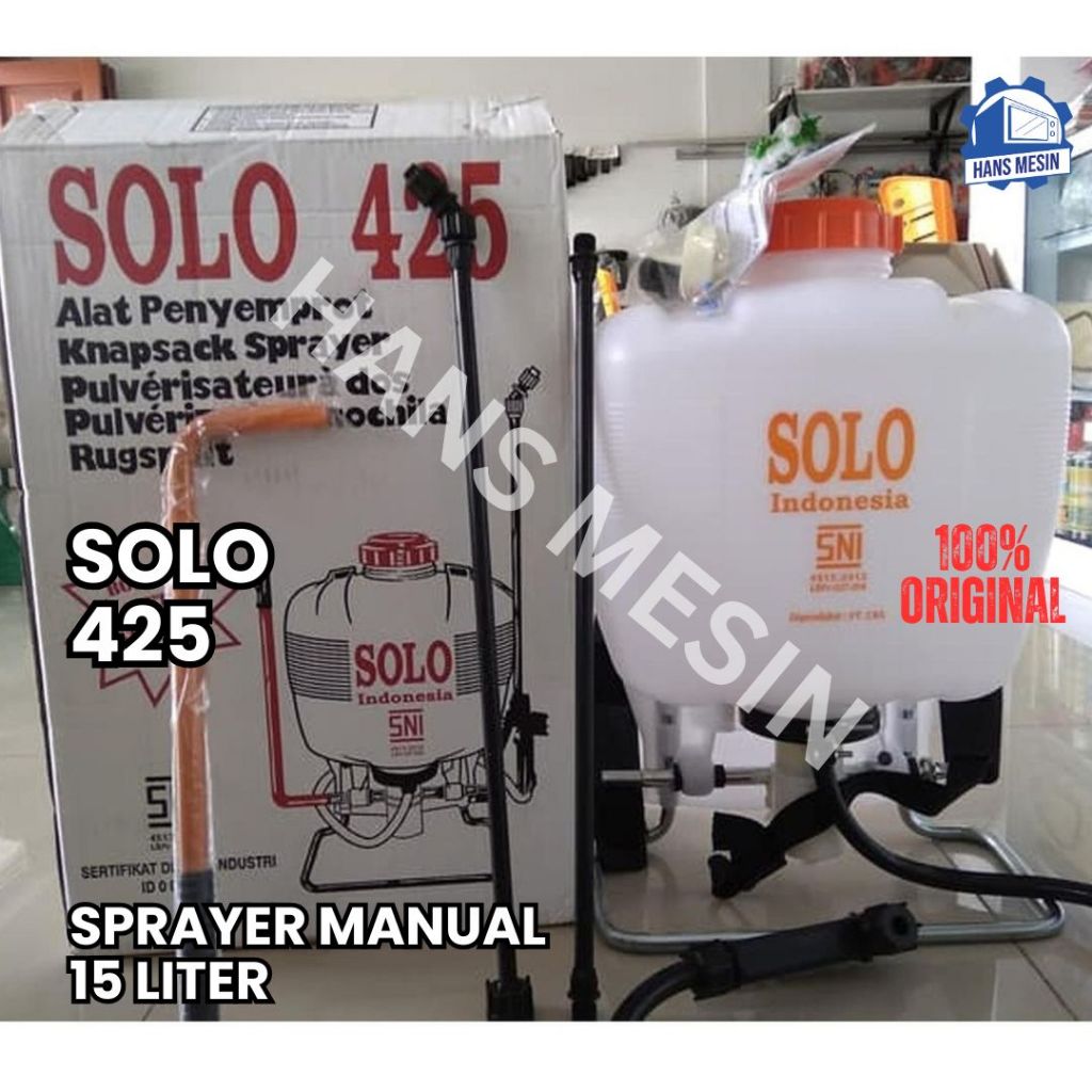 Alat Semprot Pertanian Knapsack Sprayer Manual 15 Liter Solo 425