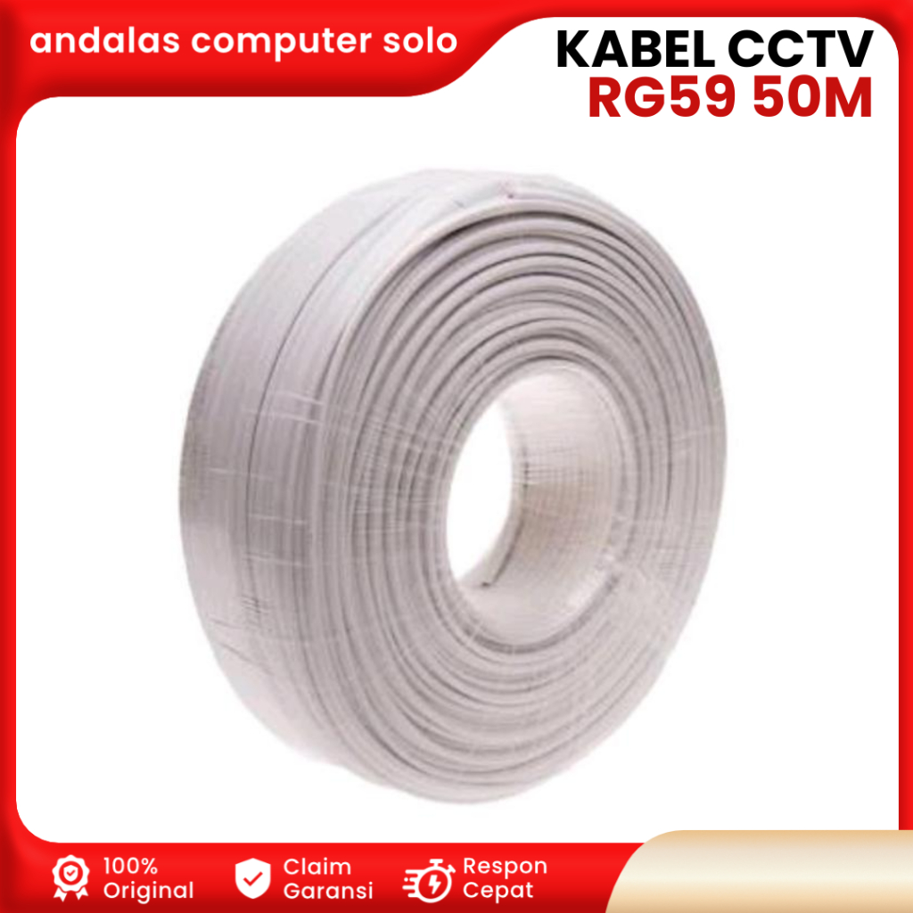 Kabel CCTV RG59 50 Meter