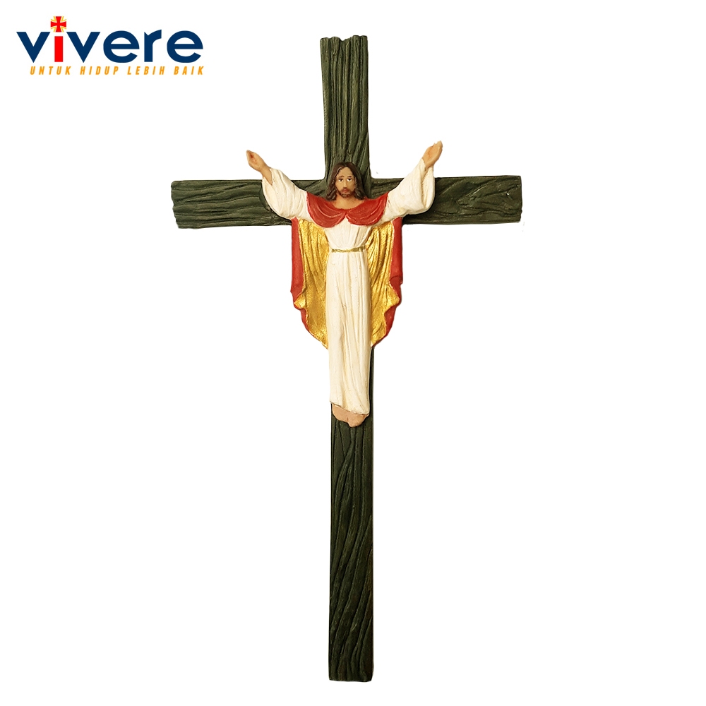 Salib Yesus Naik Ke Surga 19 cm