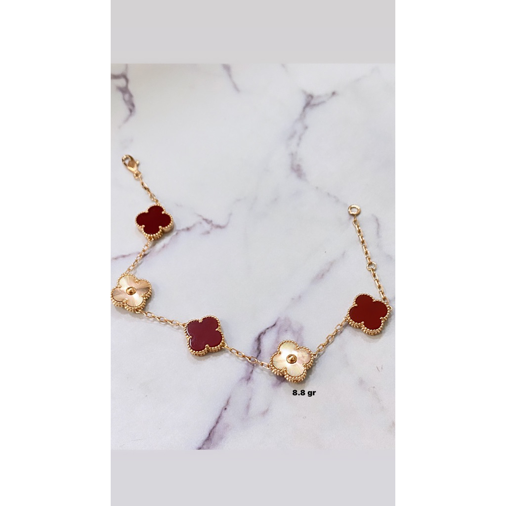 Gelang Fashion emas 75%