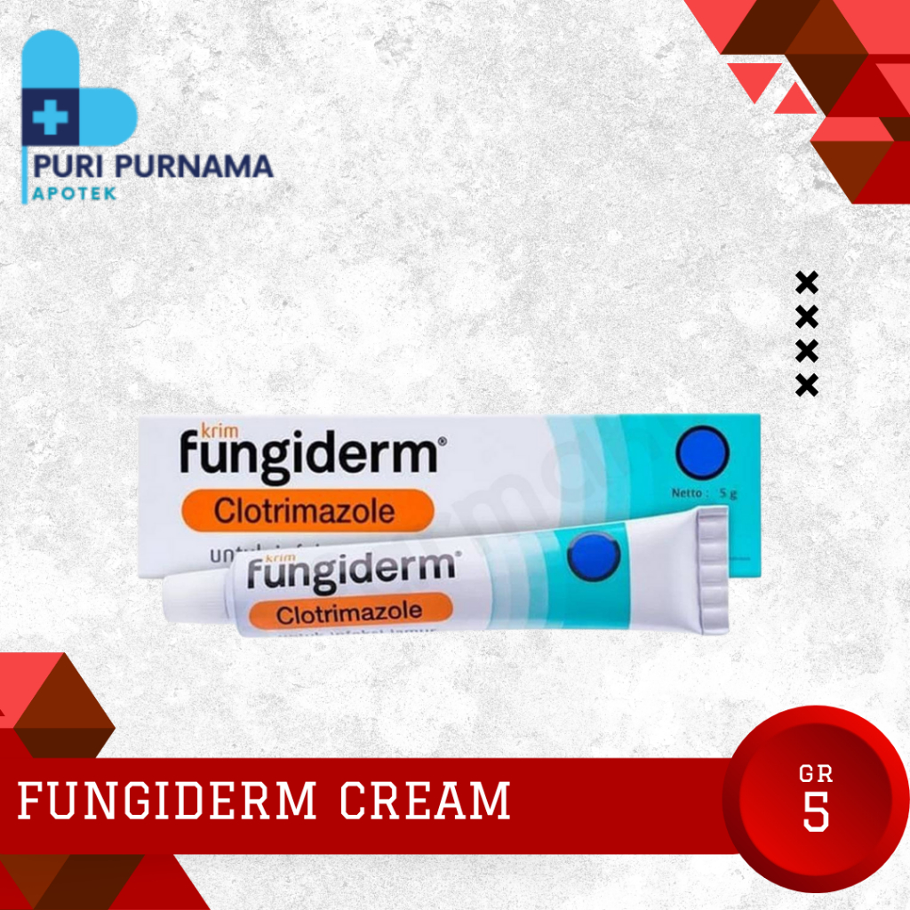 FUNGIDERM 5 MG 1% Clotrimazole