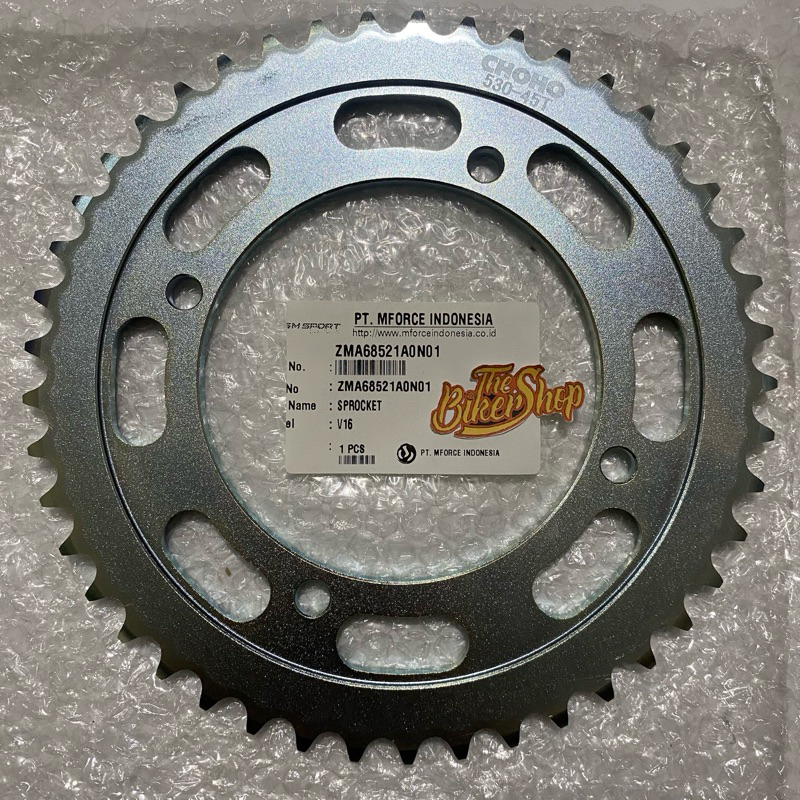 gear belakang SM V16 original sm sport