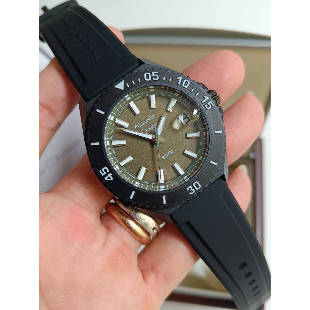 Alexandre Christie pria 8693MD original baru blm pernah pakai pembelian Maret 2025 fullset