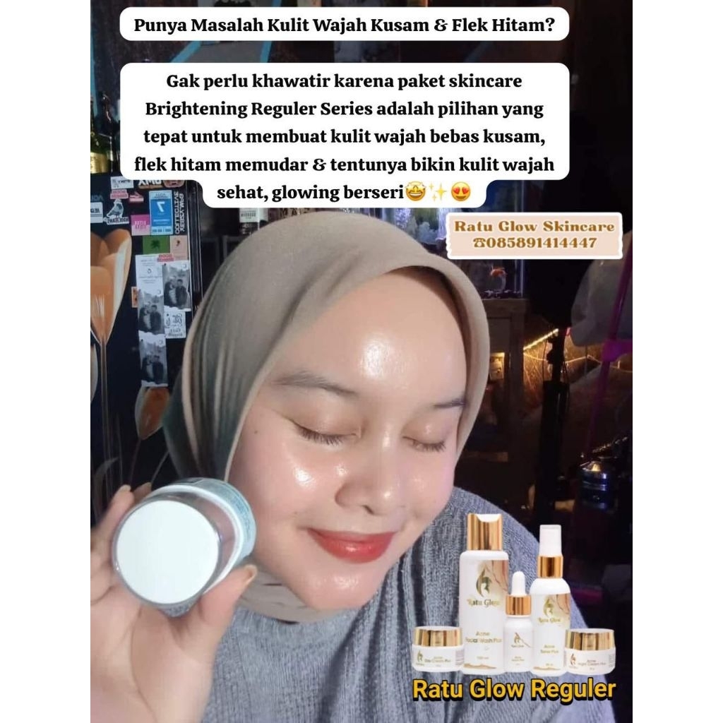 ratu glow brightening & ratu glow acne