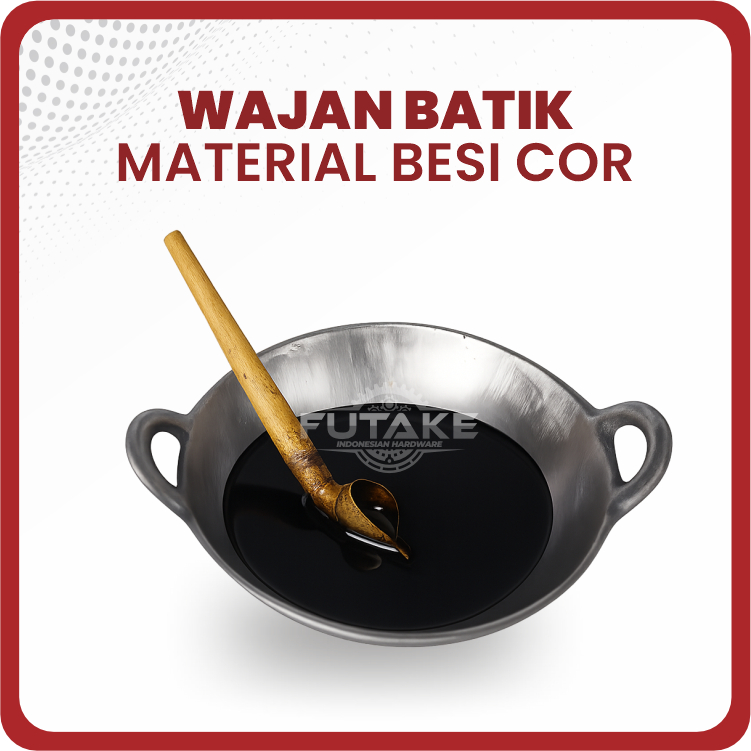 Gratis Talenan Batik · Wajan Batik Besi Cor Awet Panas Stabil