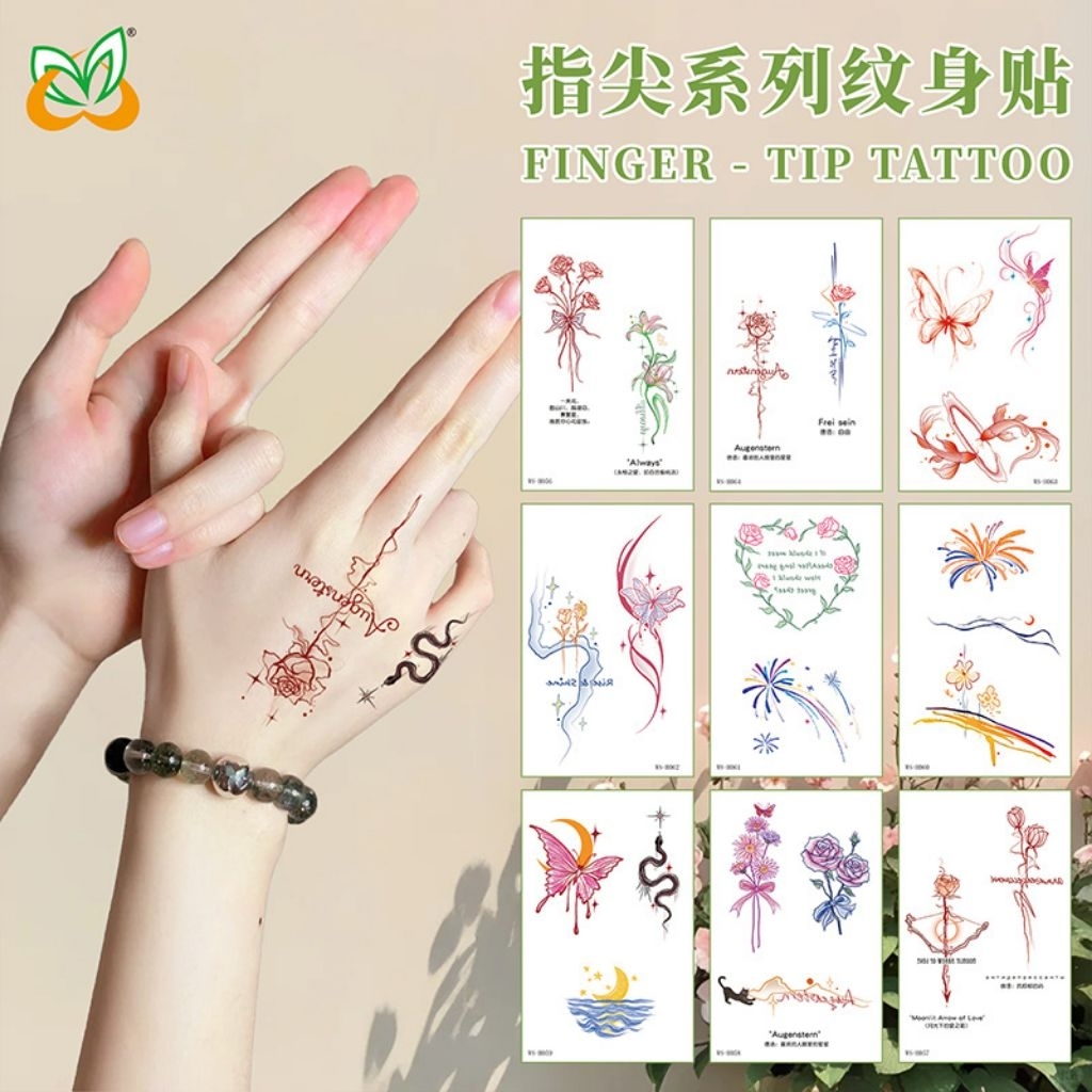 TATTO | Tatto temporer | Palm tattoo | Finger tattoo | Sticker Tatto