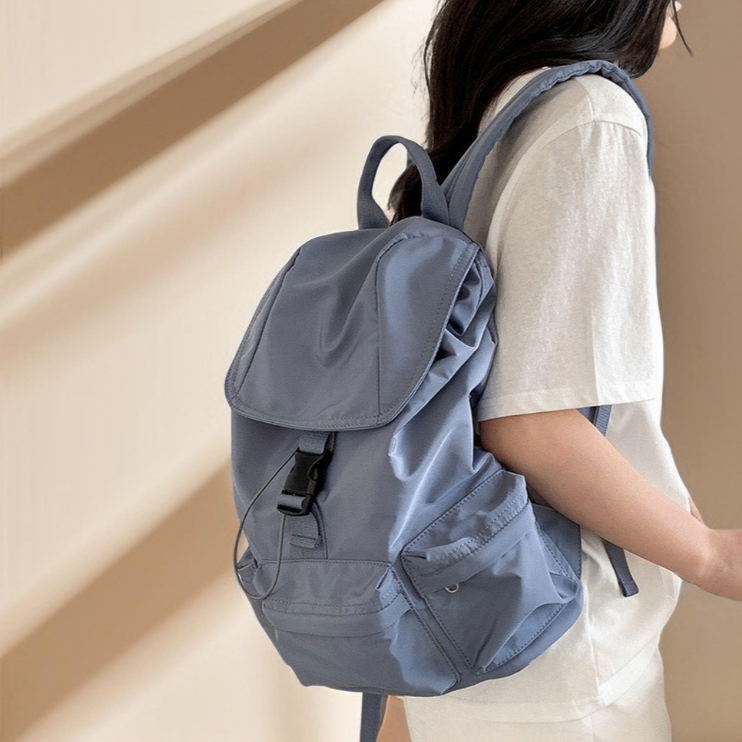 Nami Backpack Tas Wanita Tas Ransel Tas Nylon Korea