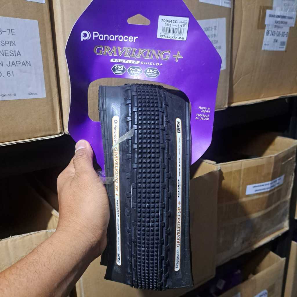 Panaracer Gravelking SK Plus 700 x 43 Black