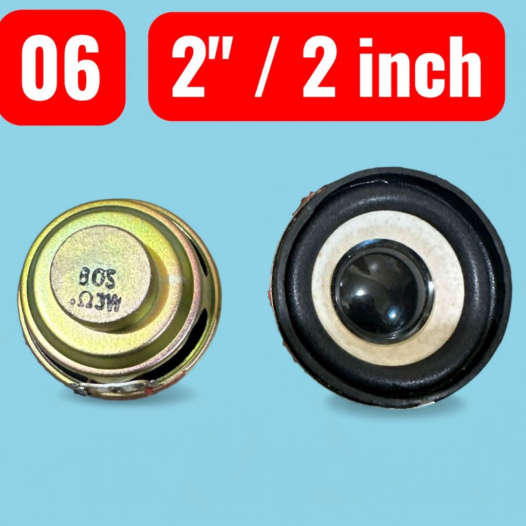TERMURAH SPEAKER COPOTAN 2" 2IN 2INCH 3WATT MAGHNET NEODYMIUM NEODIMIUM SPEAKER DIY SPAREPART SPEAKE