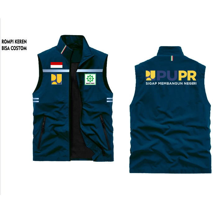 Rompi PUPR | Rompi Safety K3 PUPR | Rompi PU Rompi PUPR Rompi Kementerian Pekerjaan Umum