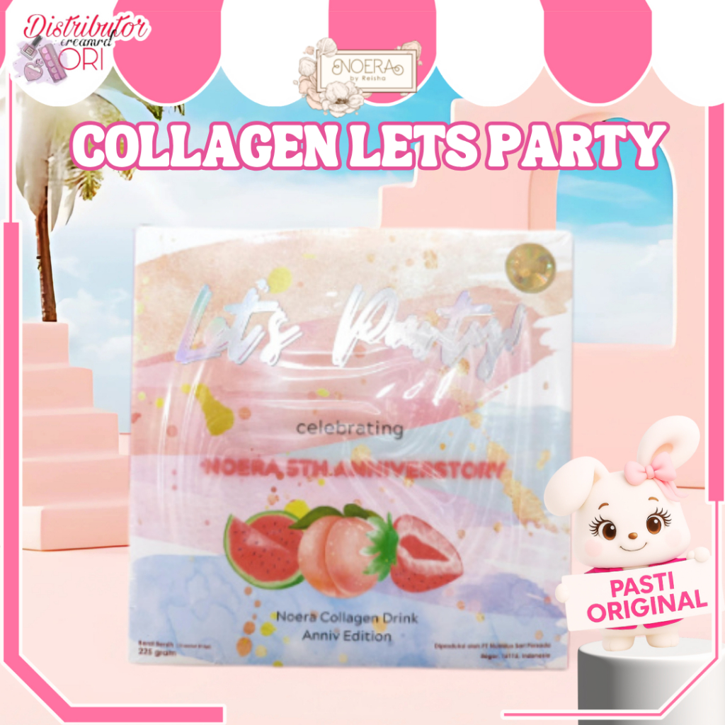 Noera Collagen Drink Anniverstory Edition Lest Party 225G | Distributor Cream Ori