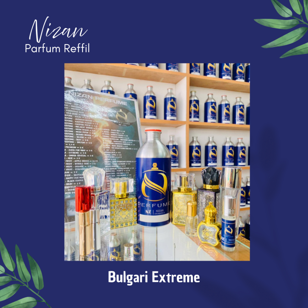 Bulgari-Extreme - Parfum Refill Full Bibit Non Alkohol