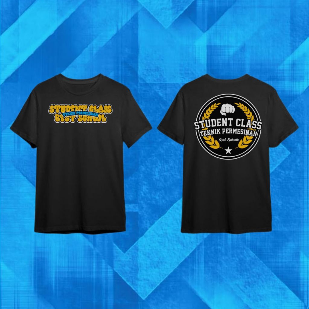 Kaos Kelas Custom – Student Class Teknik Permesinan | Baju Angkatan / Komunitas