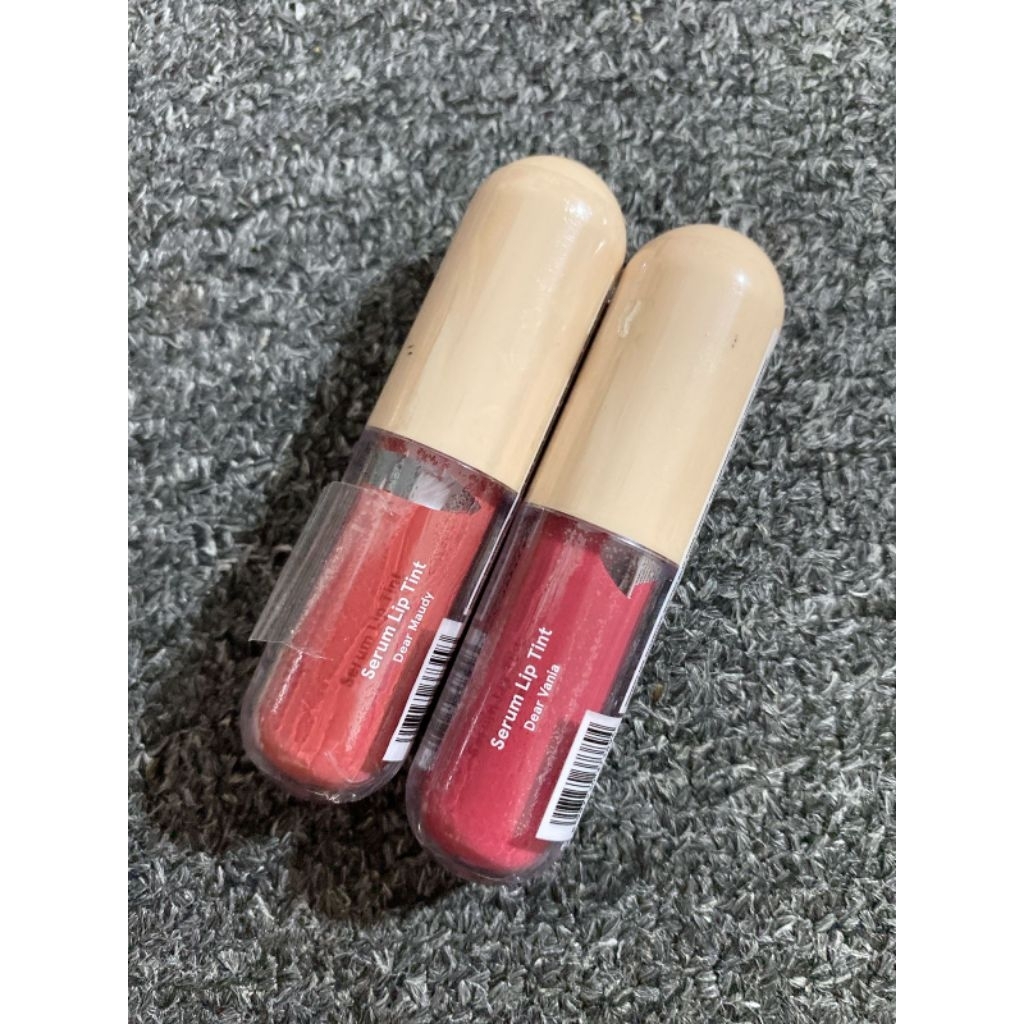 Lipstik Dear Me Beauty Lip Tintserum dear Vania dan dear Maudy