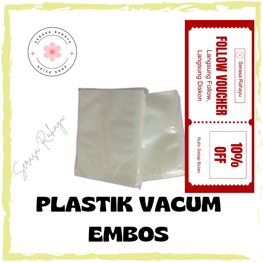 Plastik Vacuum | Plastik Vakum Makanan Embossed | Plastik Vacuum Frozen Food
