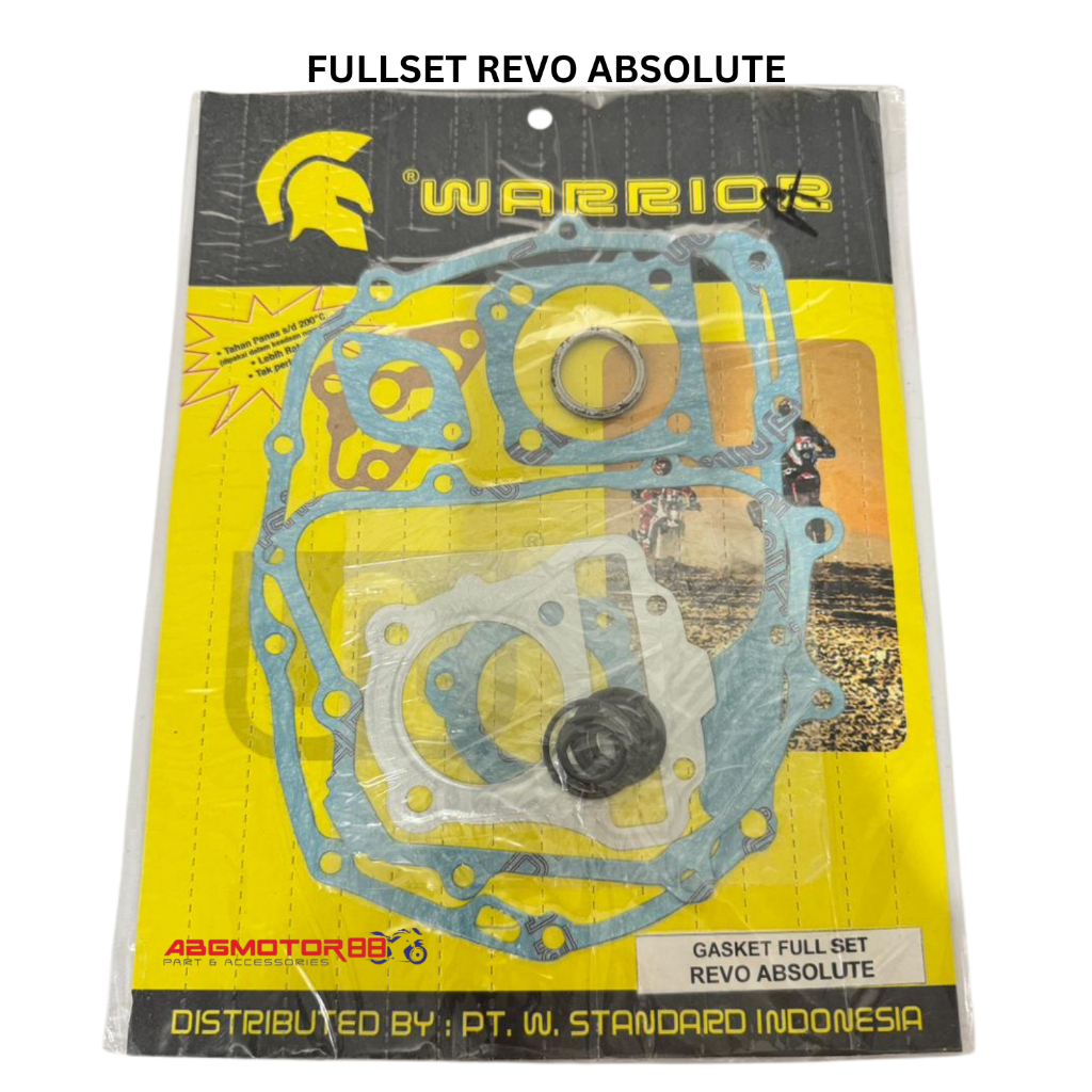 GASKET PAKING PACKING FULLSET REVO ABSOLUTE MERK WARRIOR
