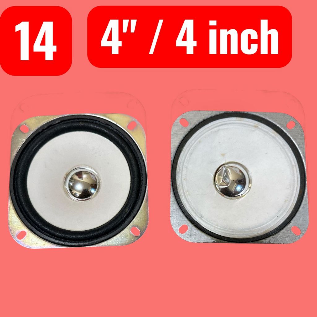 SPEAKER COPOTAN 4" 4IN 4INCH DENGAN DUDUKAN BAUT SPEAKER DIY SPAREPART SPEAKER 4INCH 14