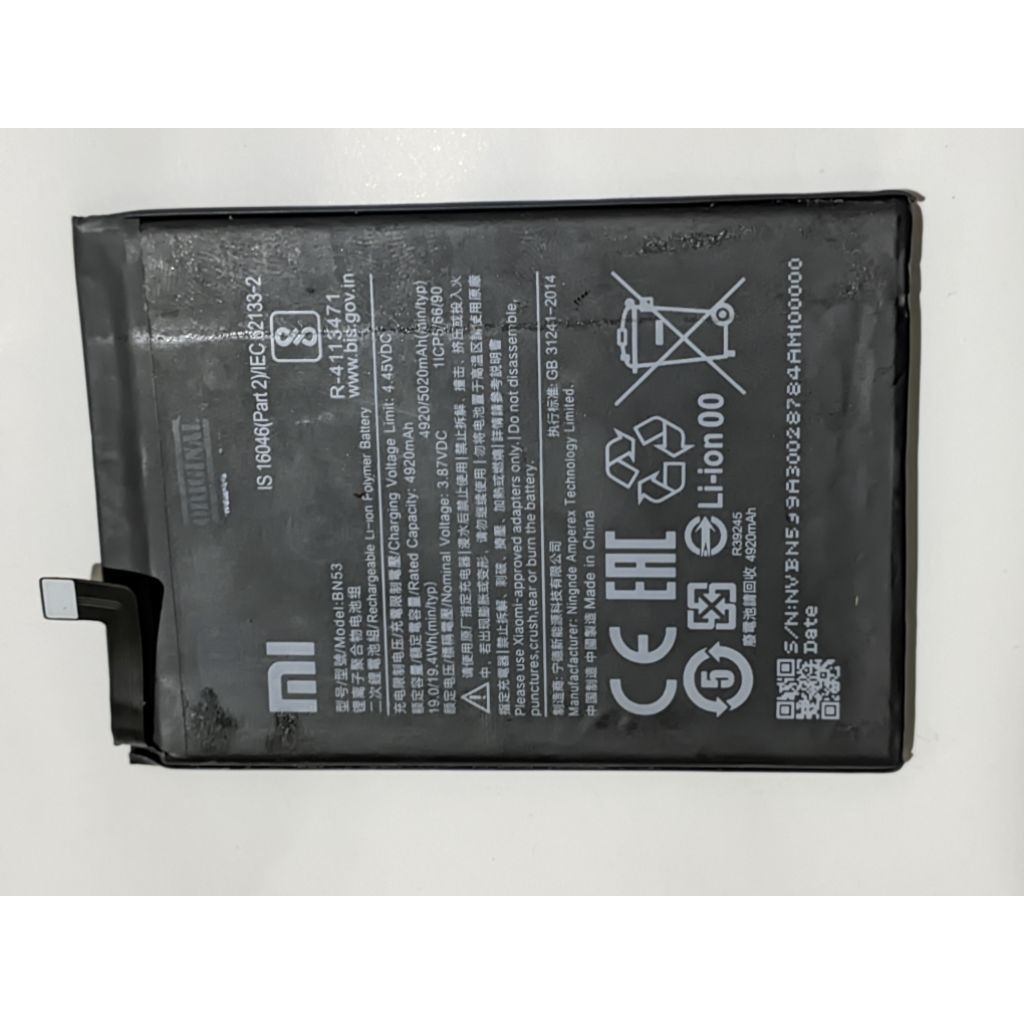Batrai BN53 redmi note 10 pro 4G