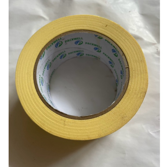 Solasi kertas /mesking tape tebal / lakban kertas / isolasi kertas tebal
