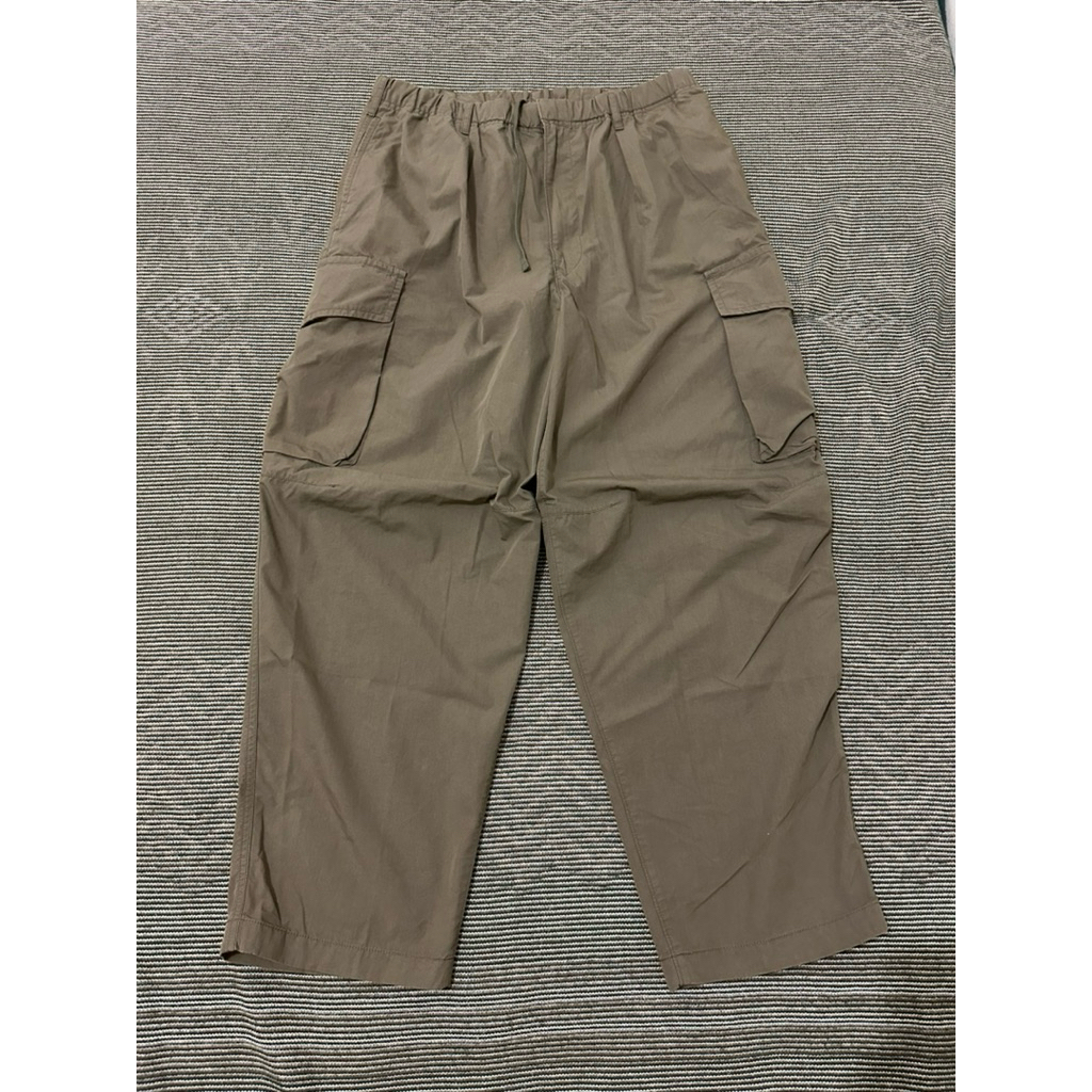 Uniqlo U wide fit parachute cargo pants
