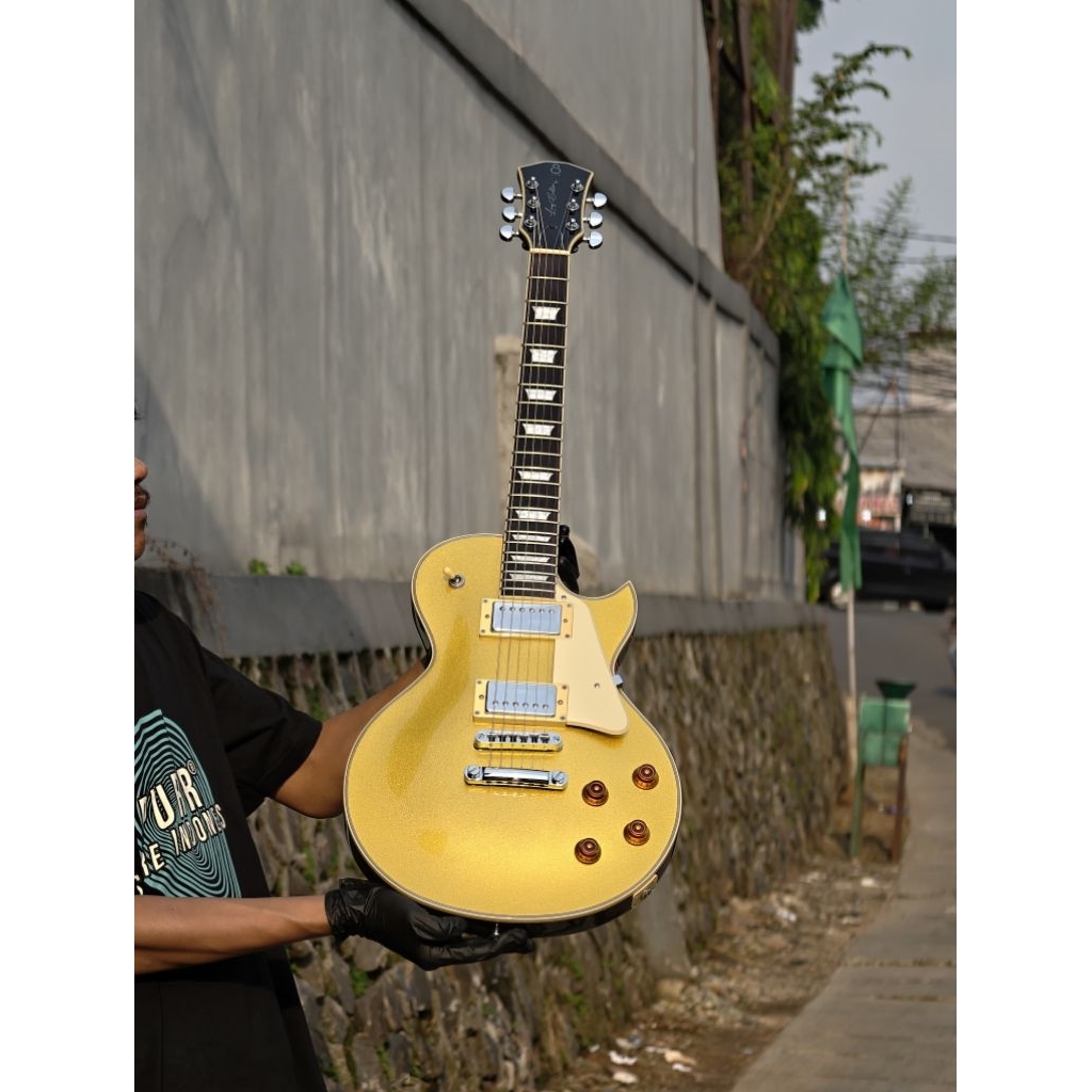 GITAR ELEKTRIK SIRE LARRY CARLTONL7 -GOLD TOP - 100% ORIGINAL