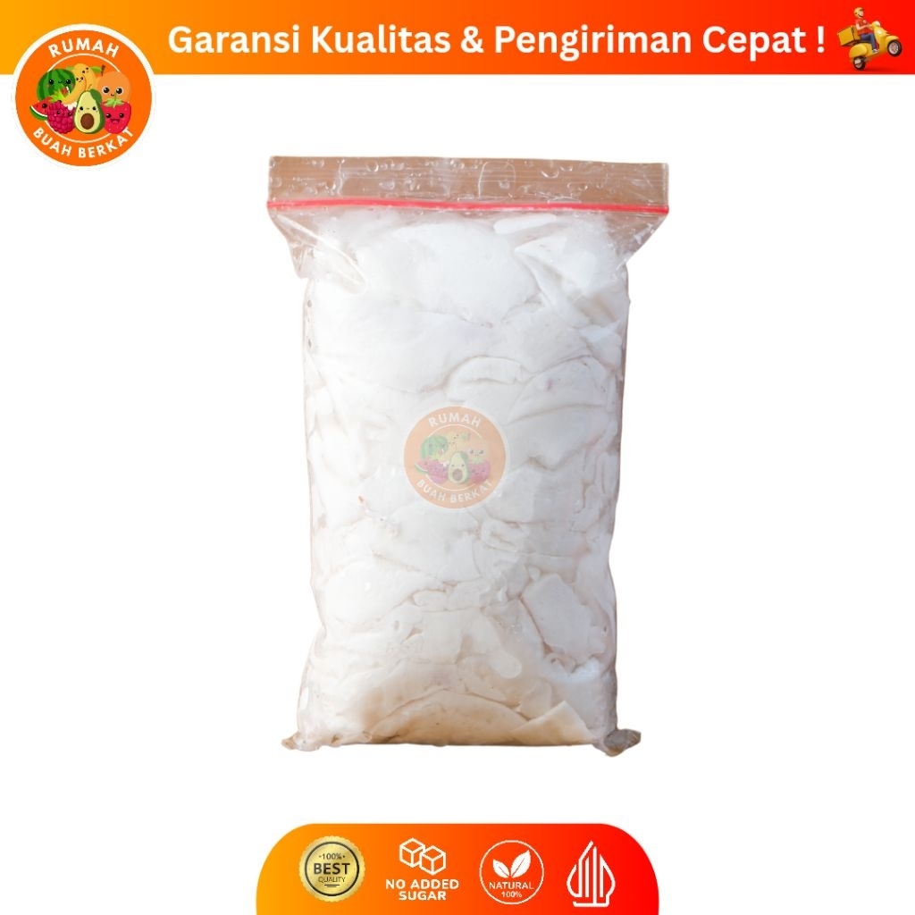 Daging Kelapa SUPER MUDA Frozen / Daging Kelapa Super Muda Premium / Kelapa Super Muda Frozen Murni 