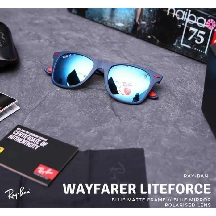 Kacamata Ferarri Liteforce RB4195 52 BLUE POLARIZED
