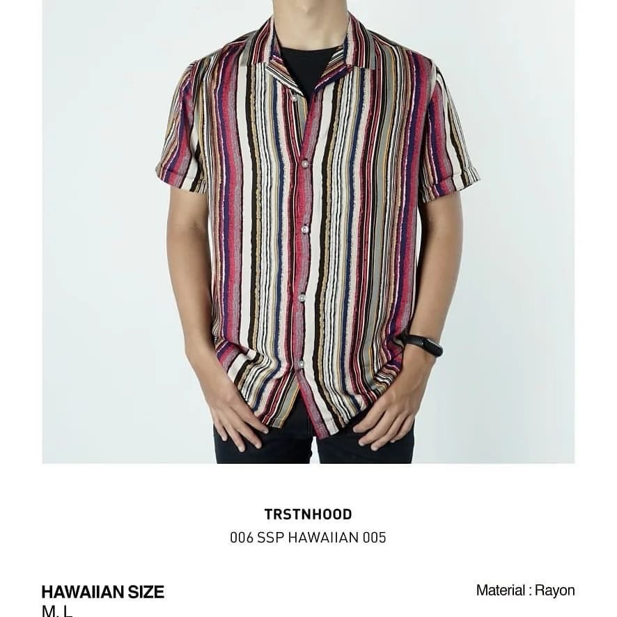 TORSTEIN - 006 SSP HAWAIIAN 005 - Kemeja Rayon