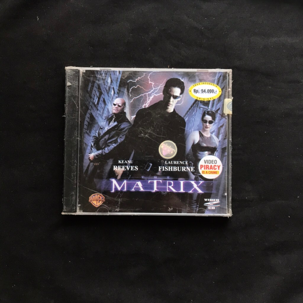 VCD film The Matrix (sealed)