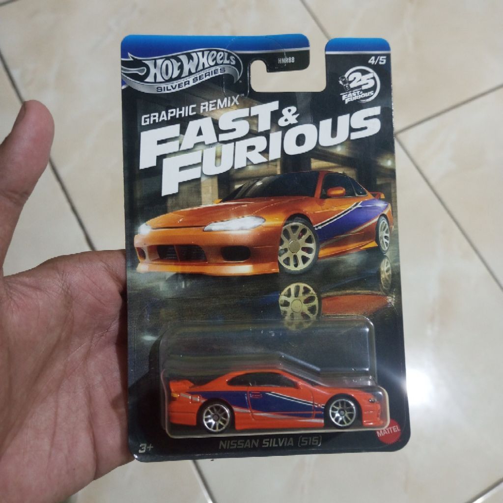 HOTWHEELS NISSAN SILVIA S15 FAST AND FURIOUS