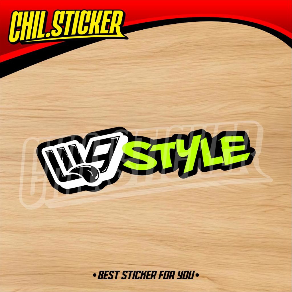 STIKER WALISONGO STIKER W9 STYLE Sticker GL W9 Style WS11