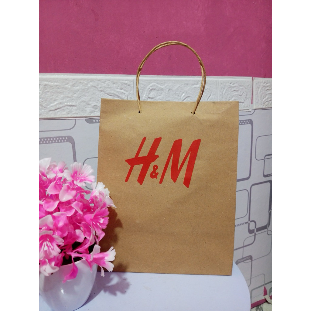 PAPER BAG H&M Ori STORE( Min order 2)