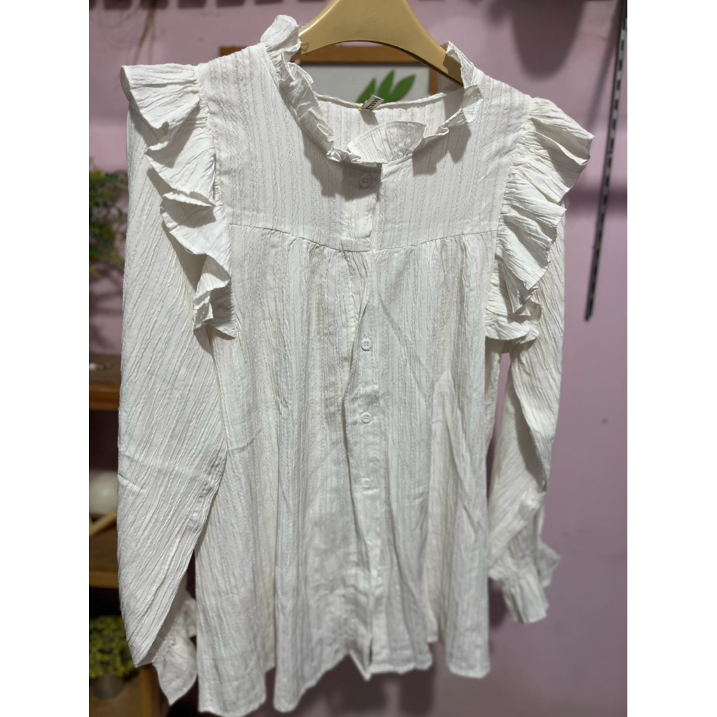 Preloved blouse Vanilla Hijab