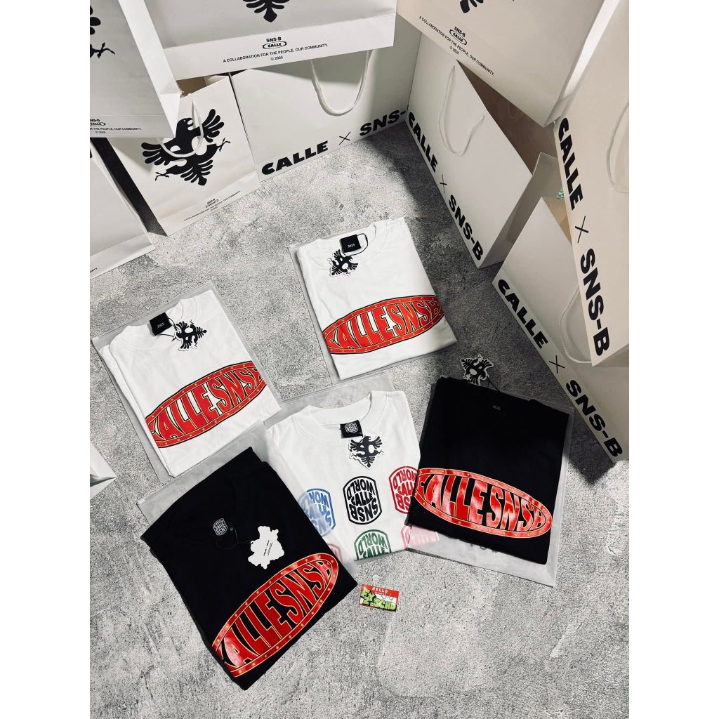 TEE CALLE×SNSB BLACK